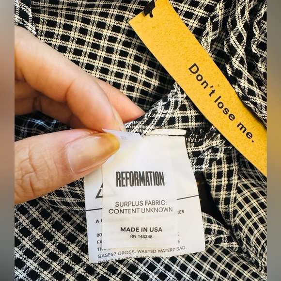 NWT Reformation croptop. - Picture 5 of 5